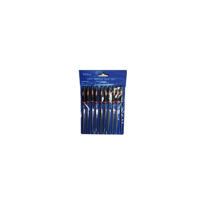 ชุดตะไบช่างทองพร้อมด้าม 3x140mm (10ตัว/ชุด) Tool Star