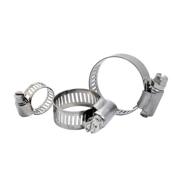 แคมป์รัด w2 (สแตนเลส อเมริกัน) ขนาด 12.7mm. 83 -102 mm. No.4X