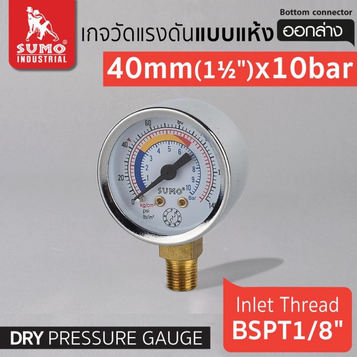 เกจ์แห้ง 40 mm