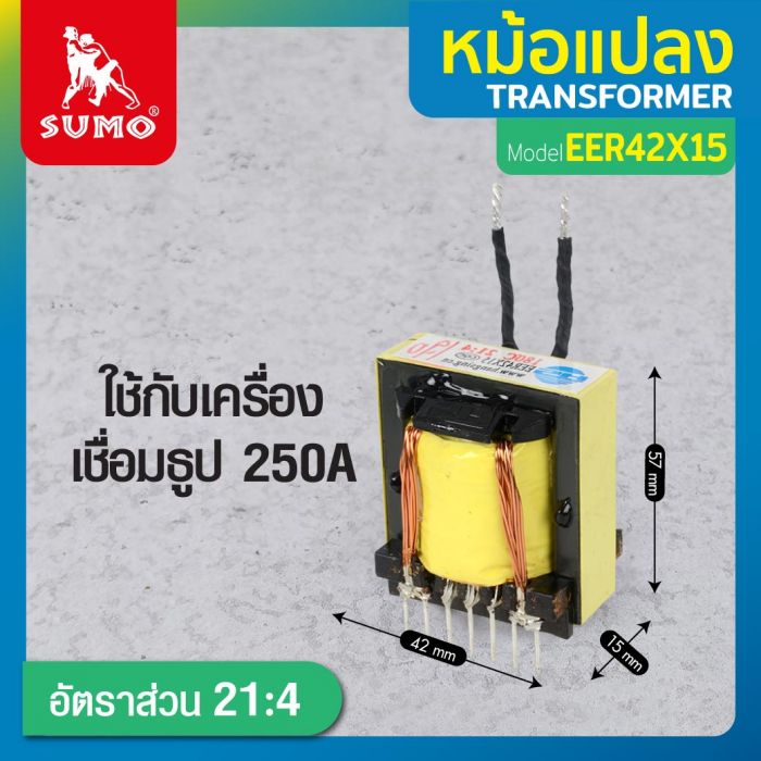 หม้อแปลง EER42x15 21:4