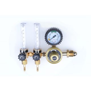 เกจ์ปรับแรงดันลมอาร์กอน โฟลมิเตอร์แบบคู่ SUMO