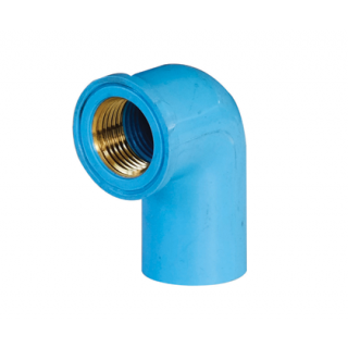 ข้องอเกลียวทองเหลือง 1/2