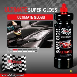 น้ำยาเคลือบสีรถยนต์ 4ULTIMATE Super Gloss 1L SUMO