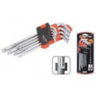 #206009 ประแจแอลหัวท๊อกซ์ 9 ตัว/ชุด TACTIX