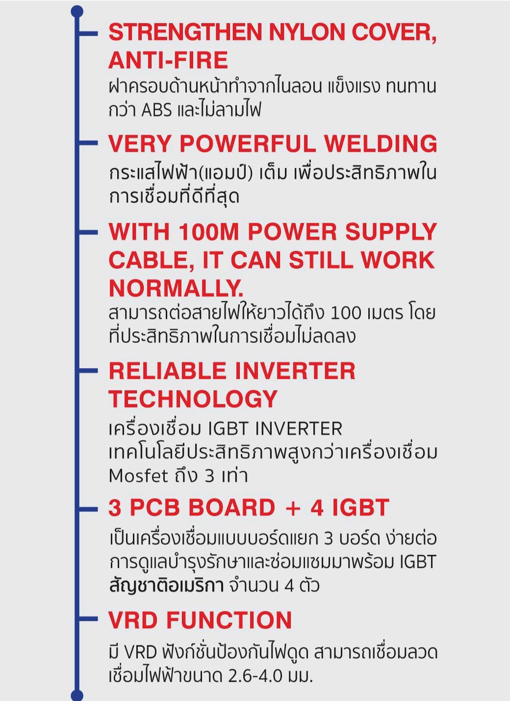 เครื่องเชื่อม STICK 165