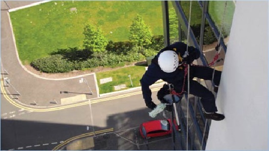 การใช้งานเชือกโรยตัว