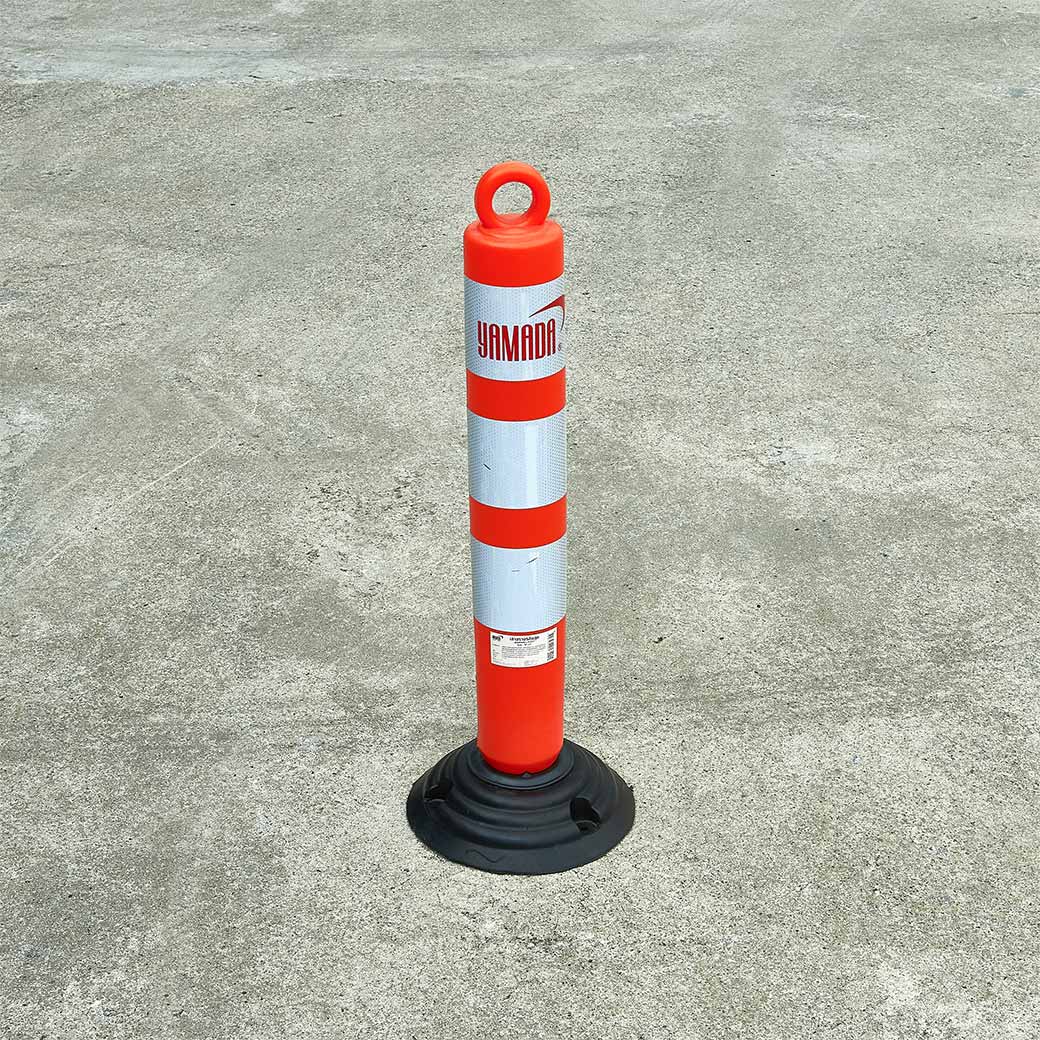 เสาจราจรล้มลุก 80 cm