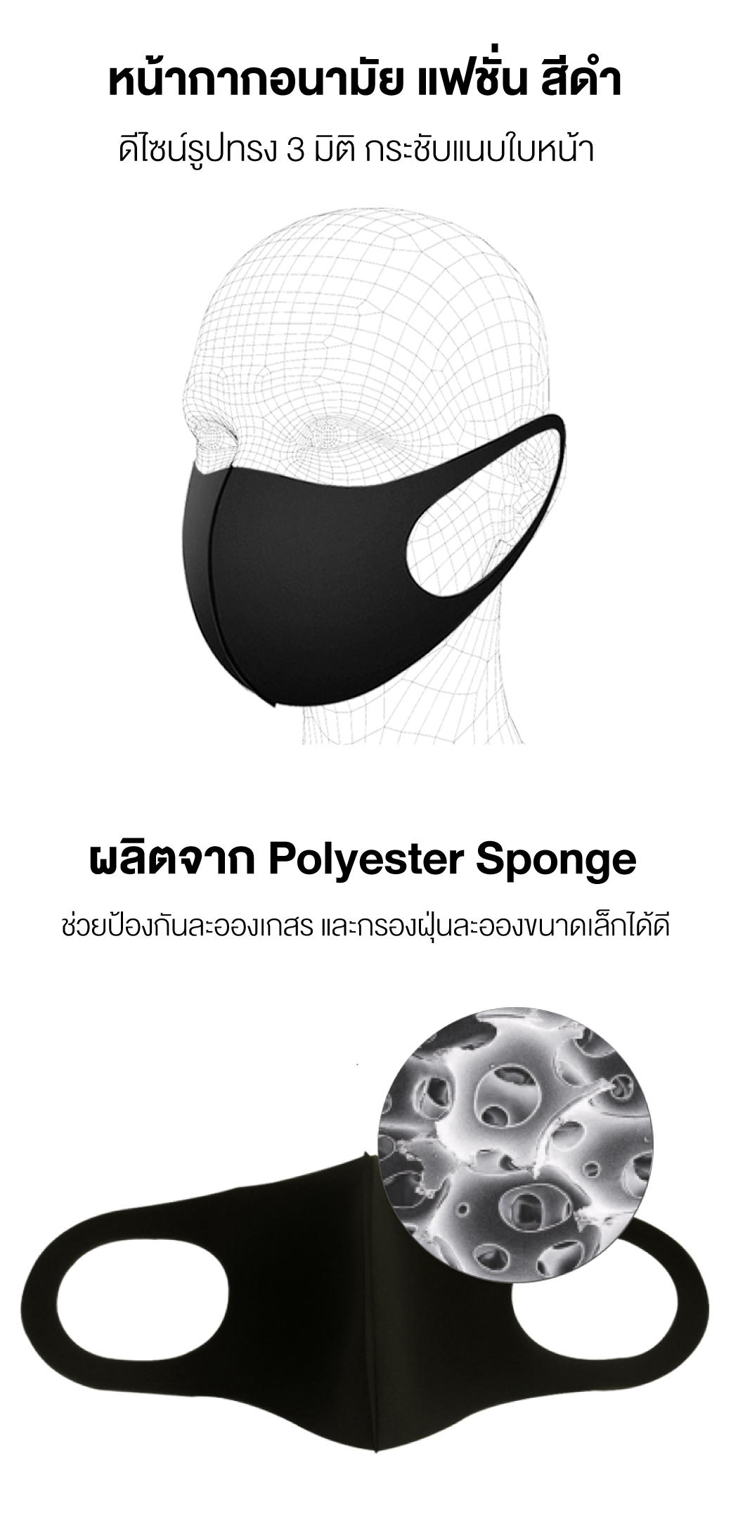 หน้ากากโฟม