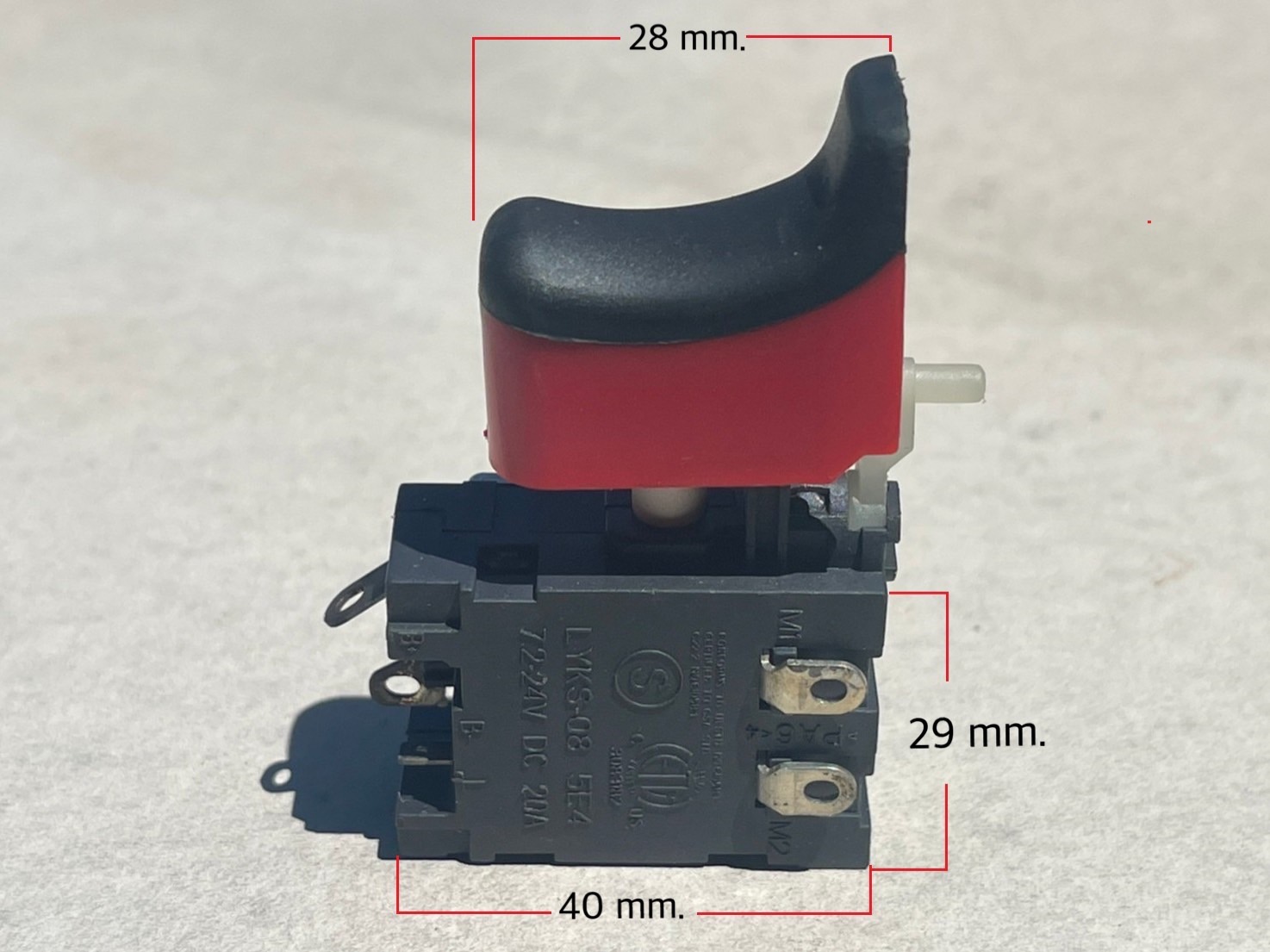 สวิทซ์ สว่านกระแทกไร้สาย รุ่น CD777