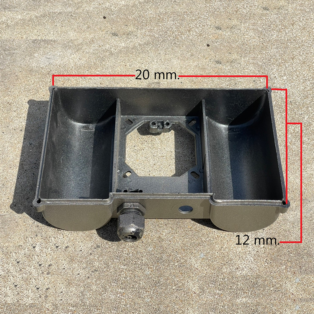 กล่องไฟปั๊มลมสายพาน รุ่น 100L