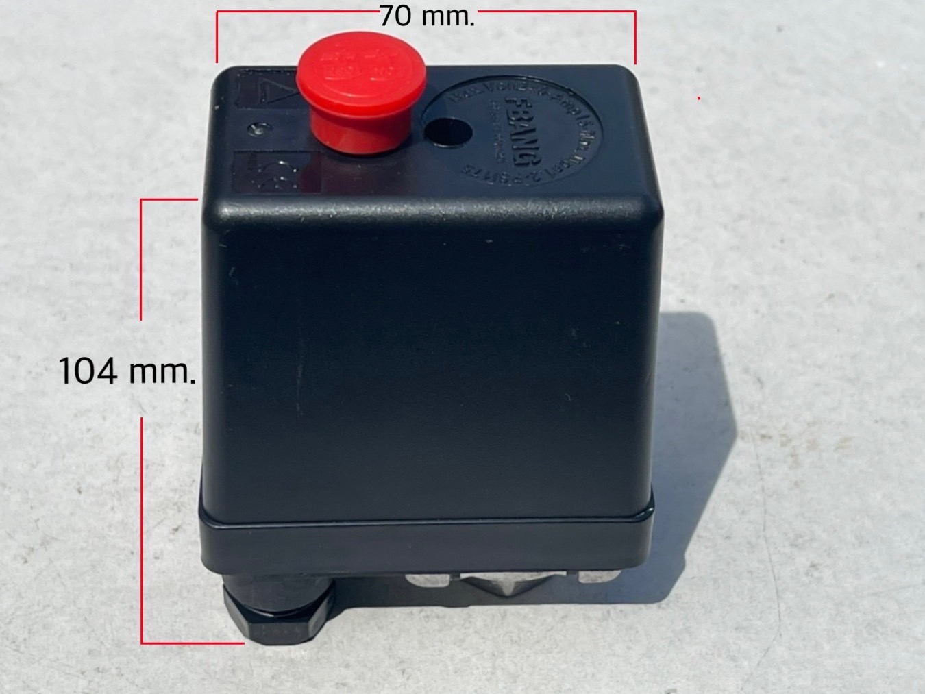 กล่องเพลสเชอร์สวิทซ์ ปั๊มลมโรตารี่ รุ่น 50BM