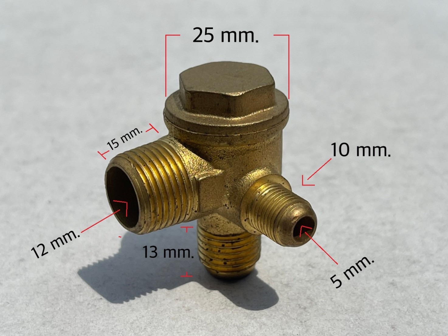 เช็ควาล์ว ปั๊มลมไร้น้ำมัน รุ่น 50SO