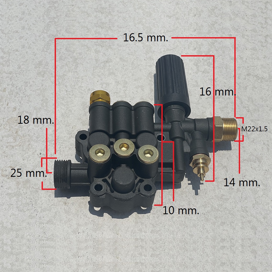 ฝาเครื่องฉีดน้ำ Blue Shark No.68