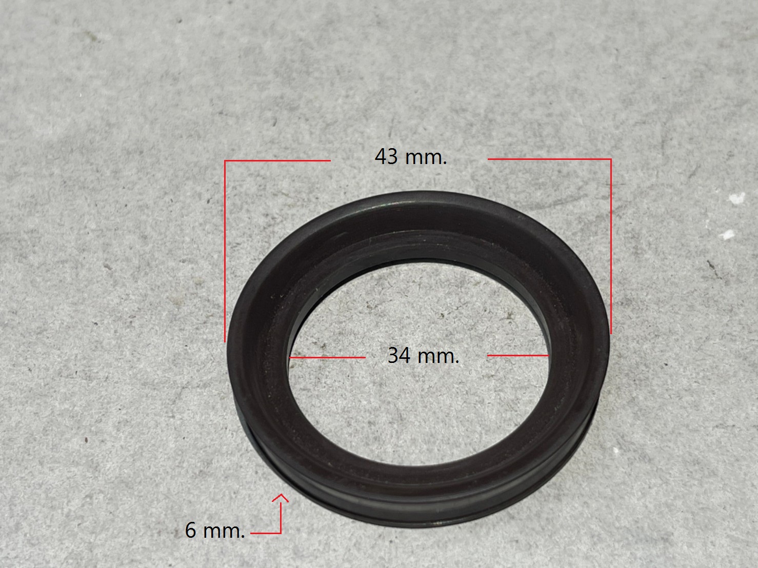 ซีลกระบอกกระทุ่ง เครื่องสกัดทำลายรุ่น T65